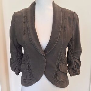 La Rok Fitted Cotton Jacket